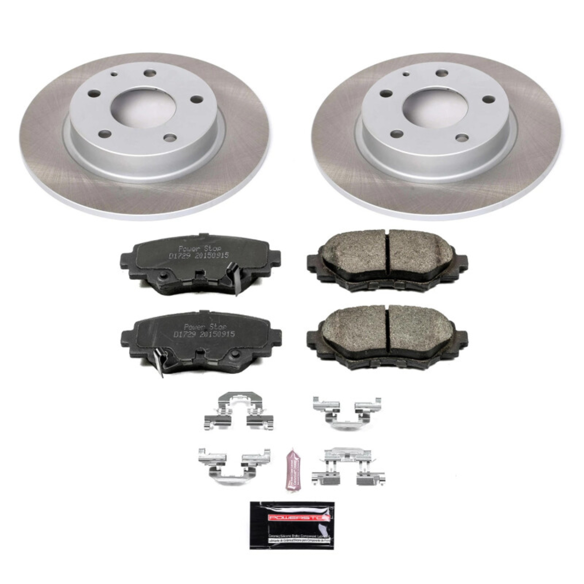 Picture of Power Stop 14-16 Mazda 3 Rear Semi-Coated Rotor Kit
