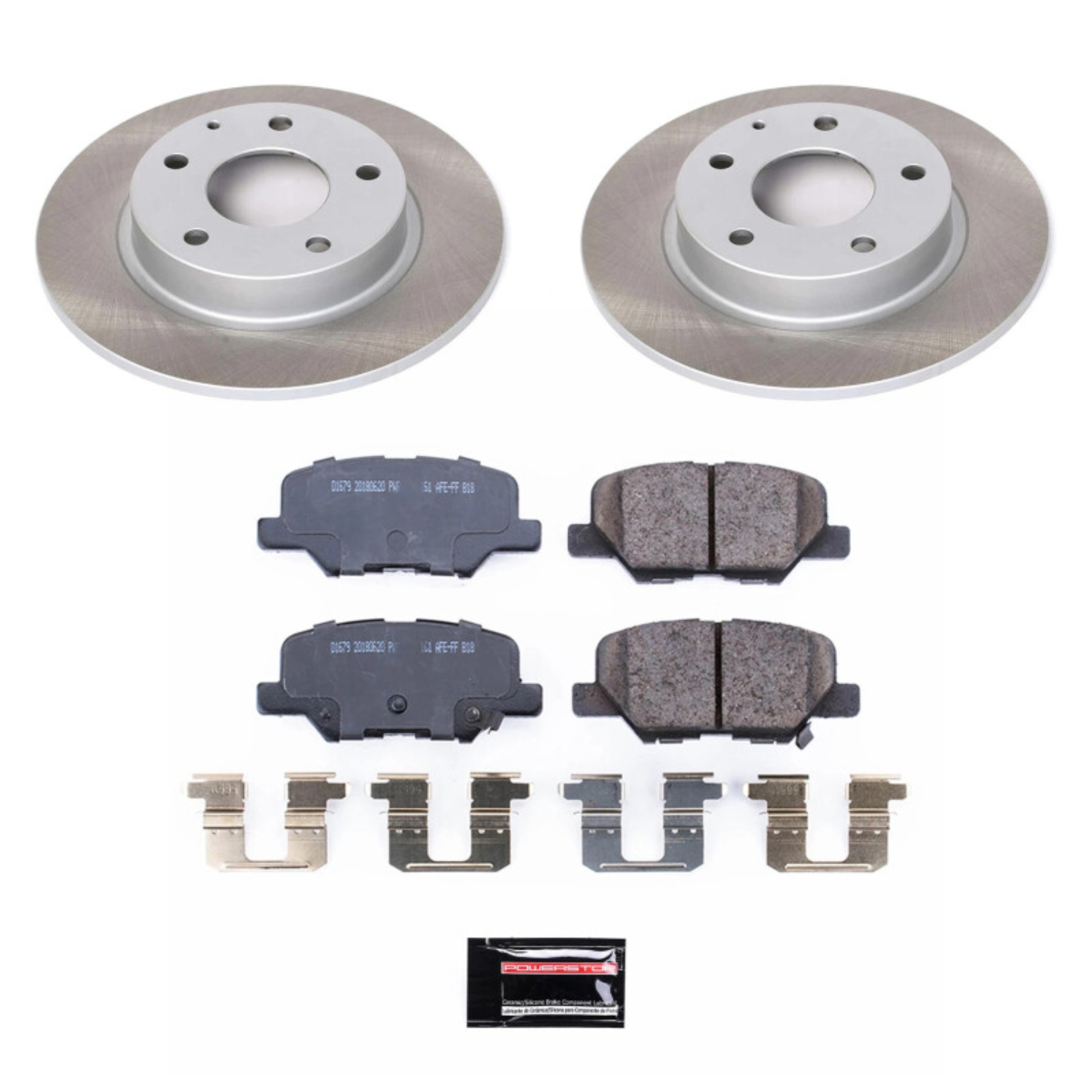 Picture of Power Stop 14-16 Mazda 3 Rear Semi-Coated Rotor Kit
