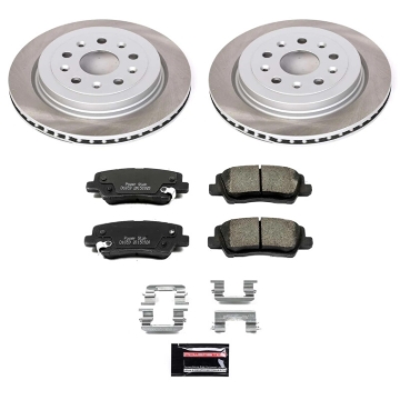 Picture of Power Stop 14-19 Cadillac CTS Rear Semi-Coated Rotor Kit