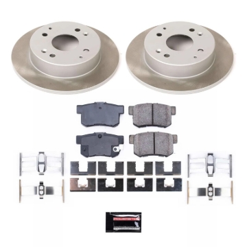 Picture of Power Stop 91-97 Honda Accord Rear Semi-Coated Rotor Kit