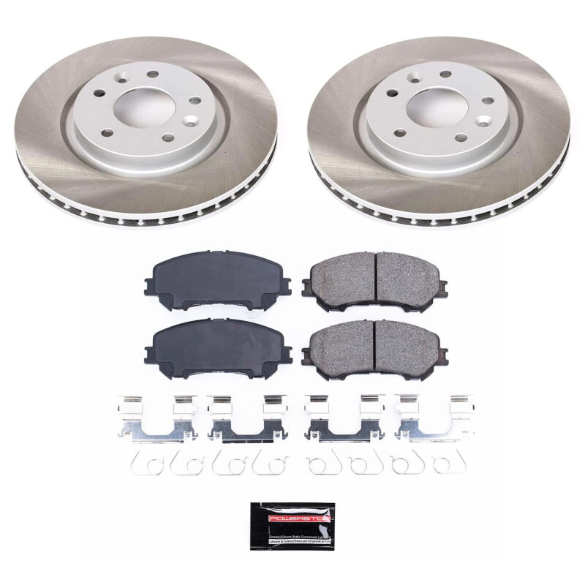 Picture of Power Stop 17-22 Nissan Rogue Sport Front Semi-Coated Rotor Kit