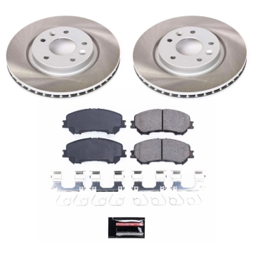 Picture of Power Stop 17-22 Nissan Rogue Sport Front Semi-Coated Rotor Kit