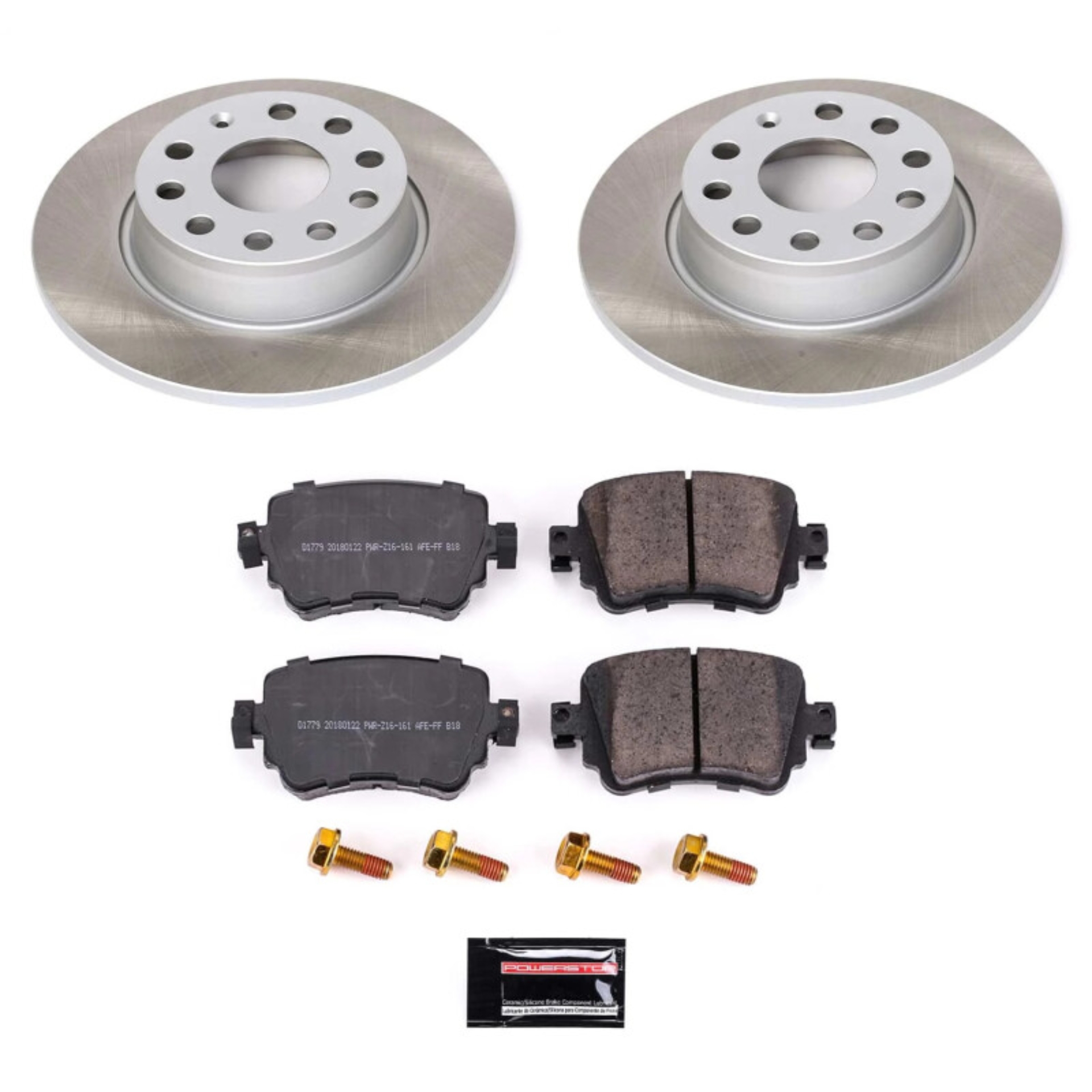 Picture of Power Stop 15-22 Volkswagen Passat Rear Semi-Coated Rotor Kit