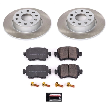 Picture of Power Stop 15-22 Volkswagen Passat Rear Semi-Coated Rotor Kit
