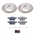 Picture of Power Stop 17-20 Lincoln MKZ Rear Semi-Coated Rotor Kit