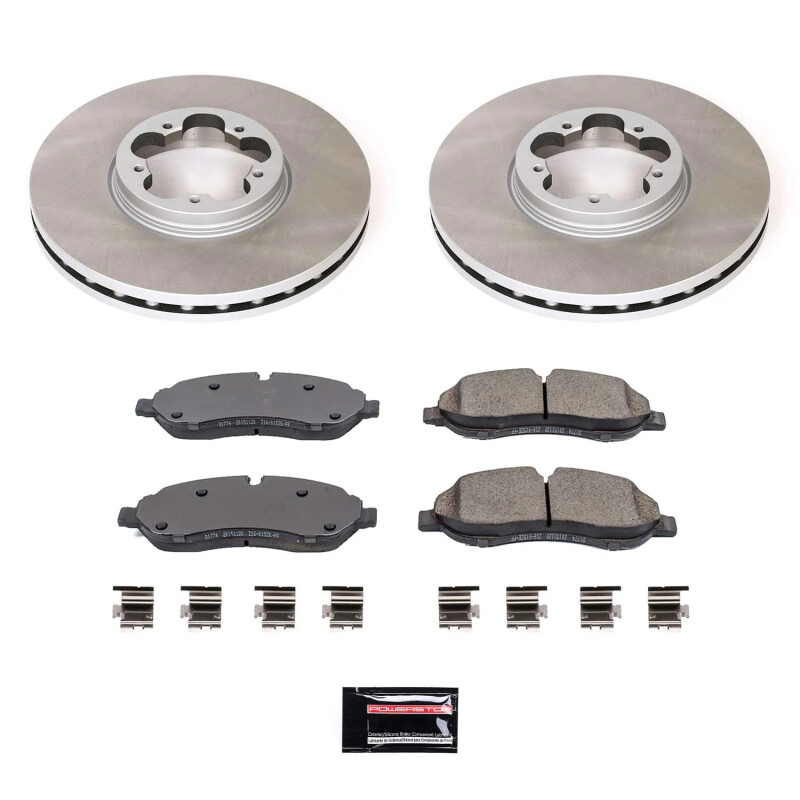 Picture of PowerStop PSB Semi-Coated Rotor Kits Brake Kits - SC7150