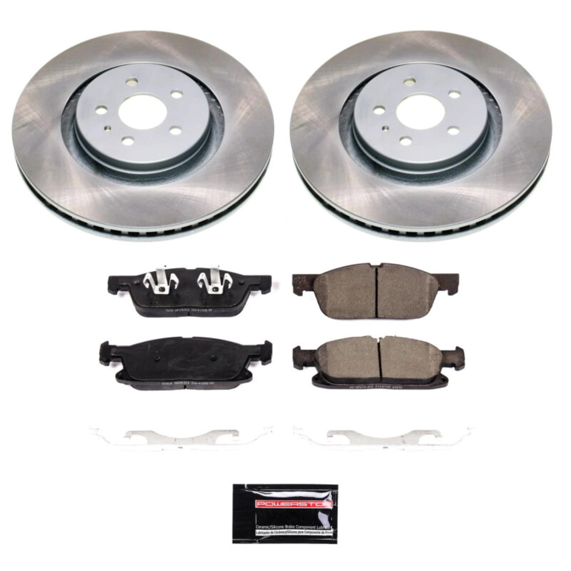 Picture of Power Stop 19-21 Lincoln Nautilus Front Semi-Coated Rotor Kit