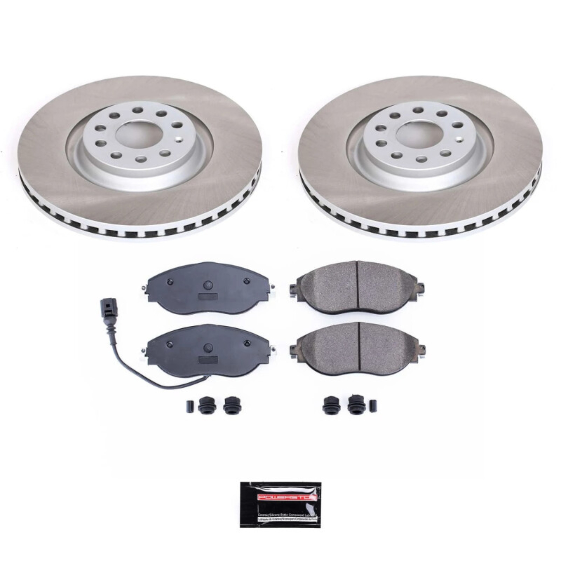 Picture of Power Stop 18-21 Volkswagen Tiguan Front Semi-Coated Rotor Kit