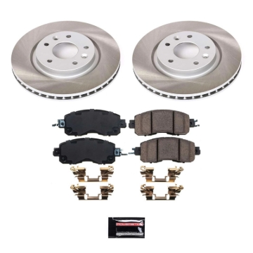 Picture of Power Stop 14-17 Nissan LEAF Front Semi-Coated Rotor Kit