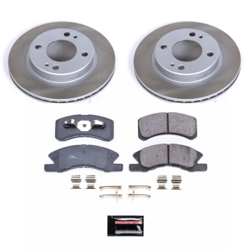 Picture of Power Stop 14-15 Mitsubishi Mirage Front Semi-Coated Rotor Kit
