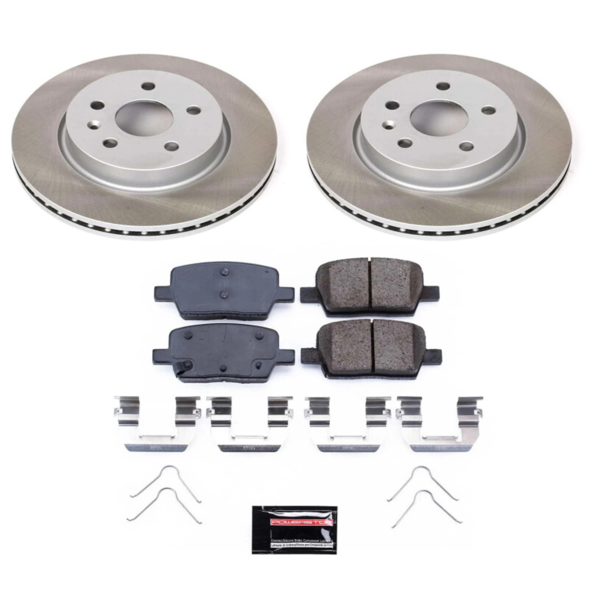 Picture of Power Stop 16-21 Chevrolet Camaro Rear Semi-Coated Rotor Kit