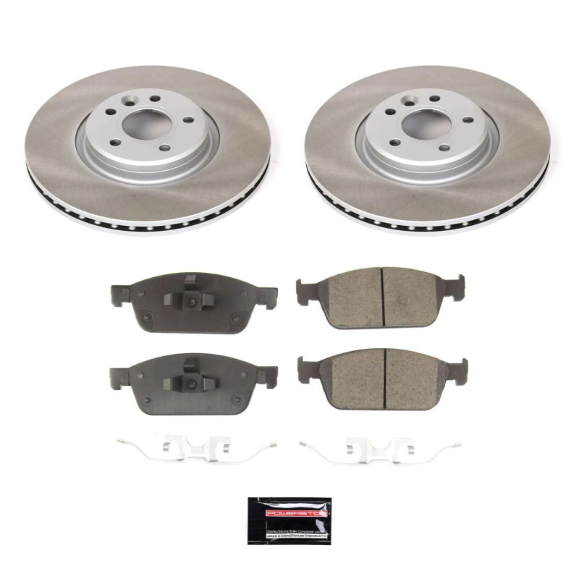 Picture of Power Stop 17-19 Lincoln MKC Front Semi-Coated Rotor Kit