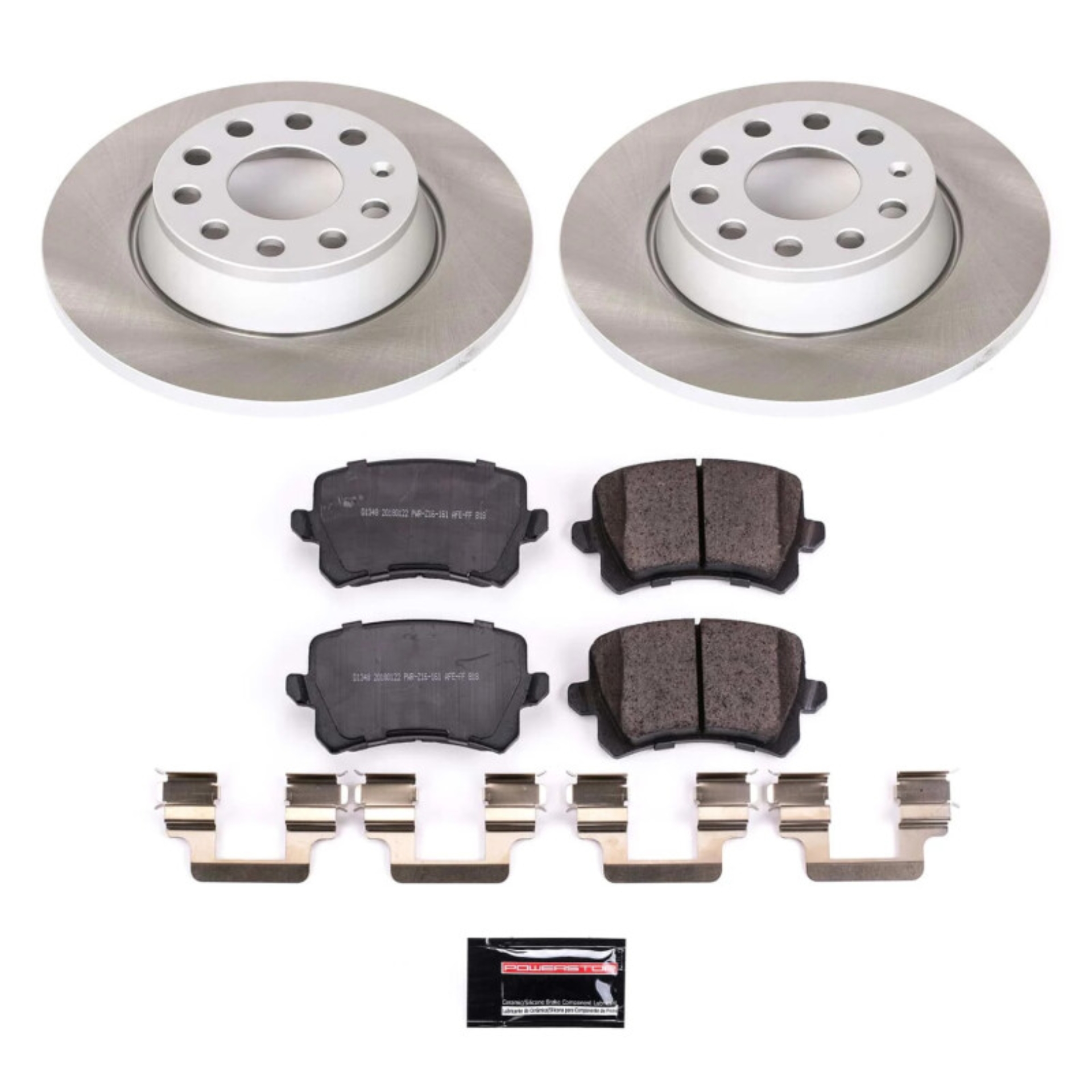 Picture of Power Stop 17-18 Volkswagen Tiguan Limited Rear Semi-Coated Rotor Kit