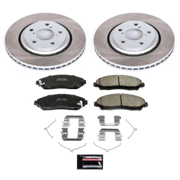 Picture of Power Stop 17-22 Honda Ridgeline Front Semi-Coated Rotor Kit