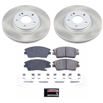Picture of Power Stop 17-22 Kia Sportage Front Semi-Coated Rotor Kit