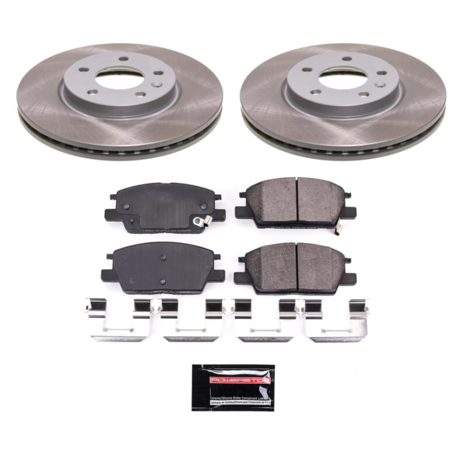 Picture of Power Stop 18-21 GMC Terrain Front Semi-Coated Rotor Kit