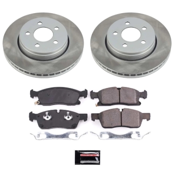 Picture of Power Stop 17-20 Jeep Grand Cherokee Front Semi-Coated Rotor Kit