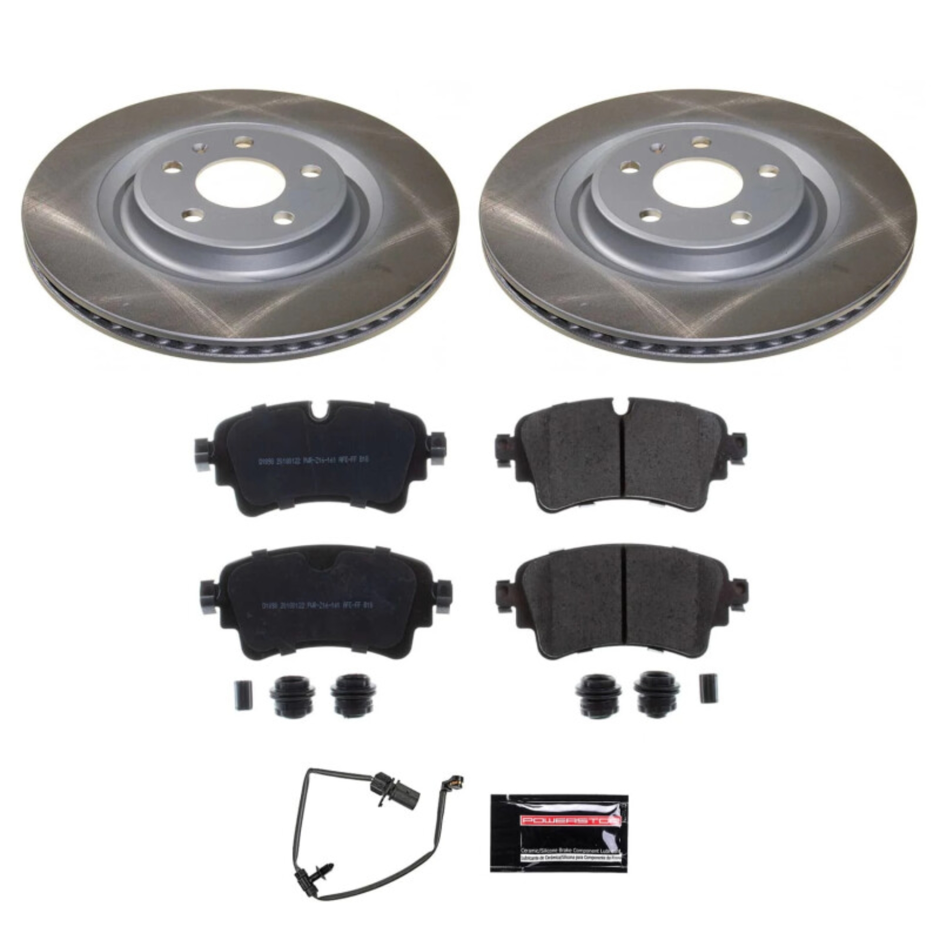 Picture of Power Stop 18-20 Audi S5 Sportback Rear Semi-Coated Rotor Kit
