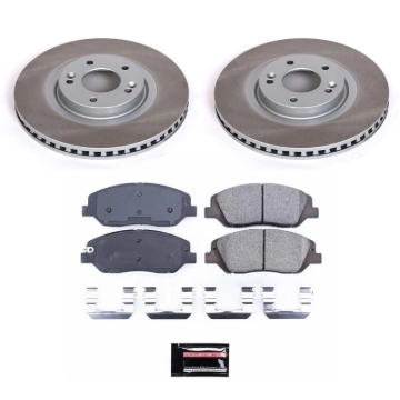 Picture of Power Stop 2019 Hyundai Santa Fe XL Front Semi-Coated Rotor Kit