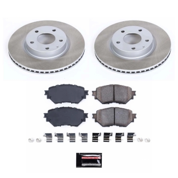 Picture of Power Stop 17-18 Mazda 3 Front Semi-Coated Rotor Kit