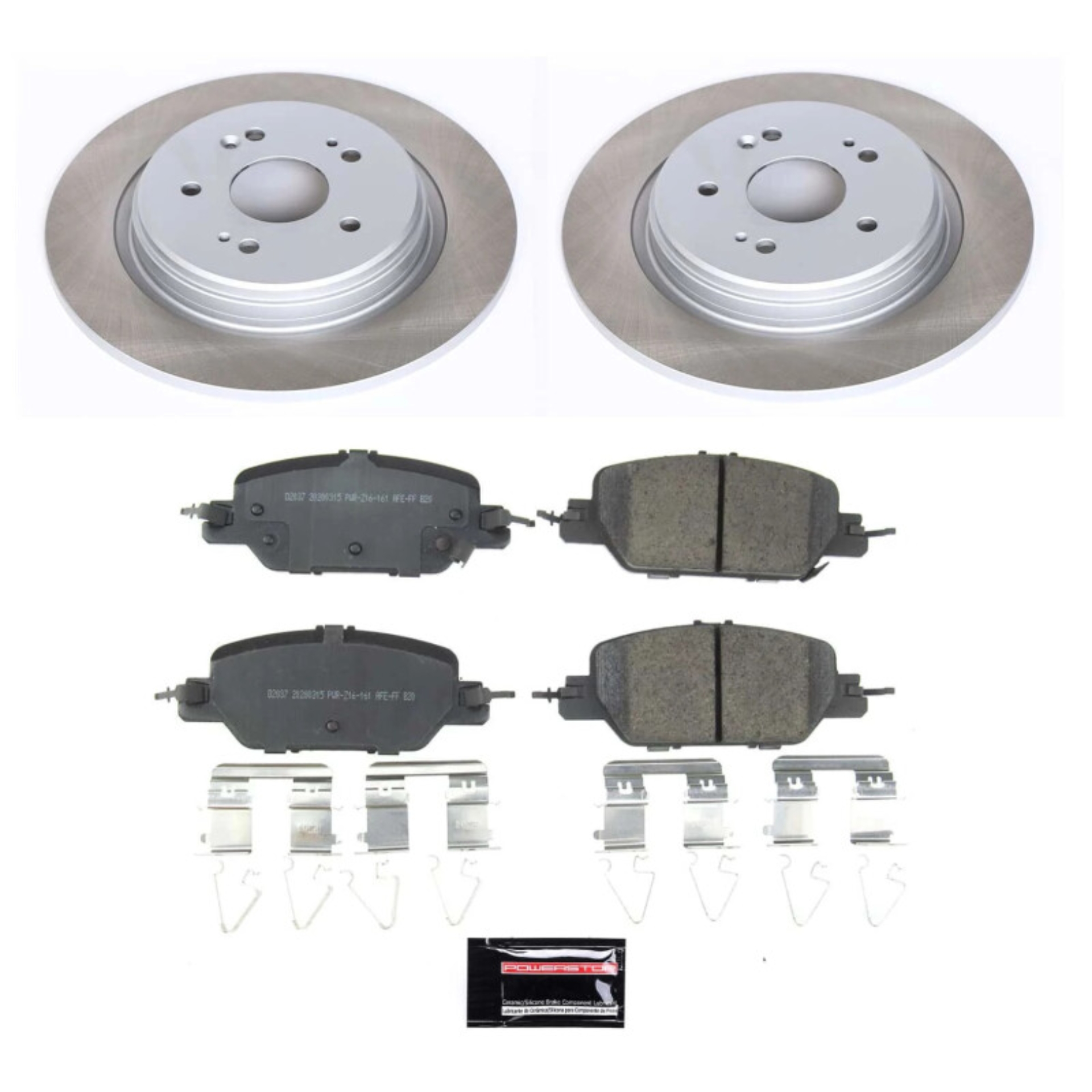 Picture of Power Stop 17-23 Honda CR-V Rear Semi-Coated Rotor Kit