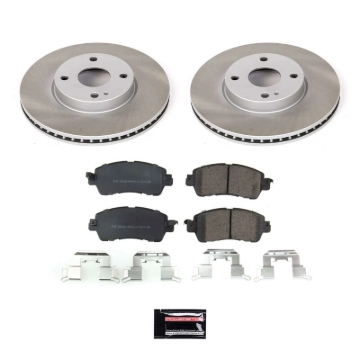 Picture of Power Stop 17-18 Toyota Yaris iA Front Semi-Coated Rotor Kit
