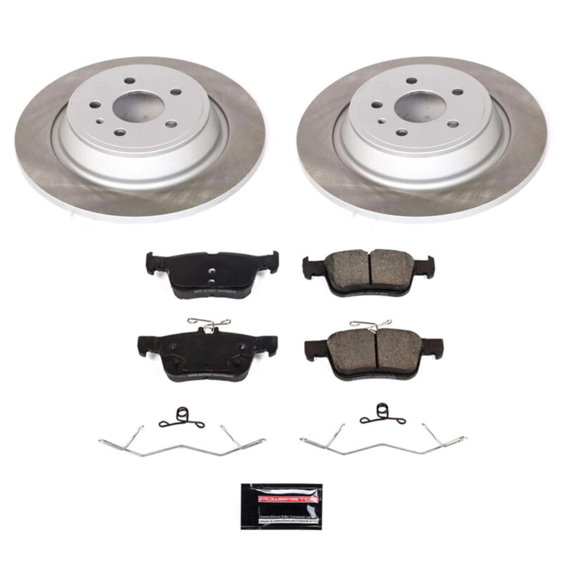 Picture of Power Stop 17-20 Ford Fusion Rear Semi-Coated Rotor Kit