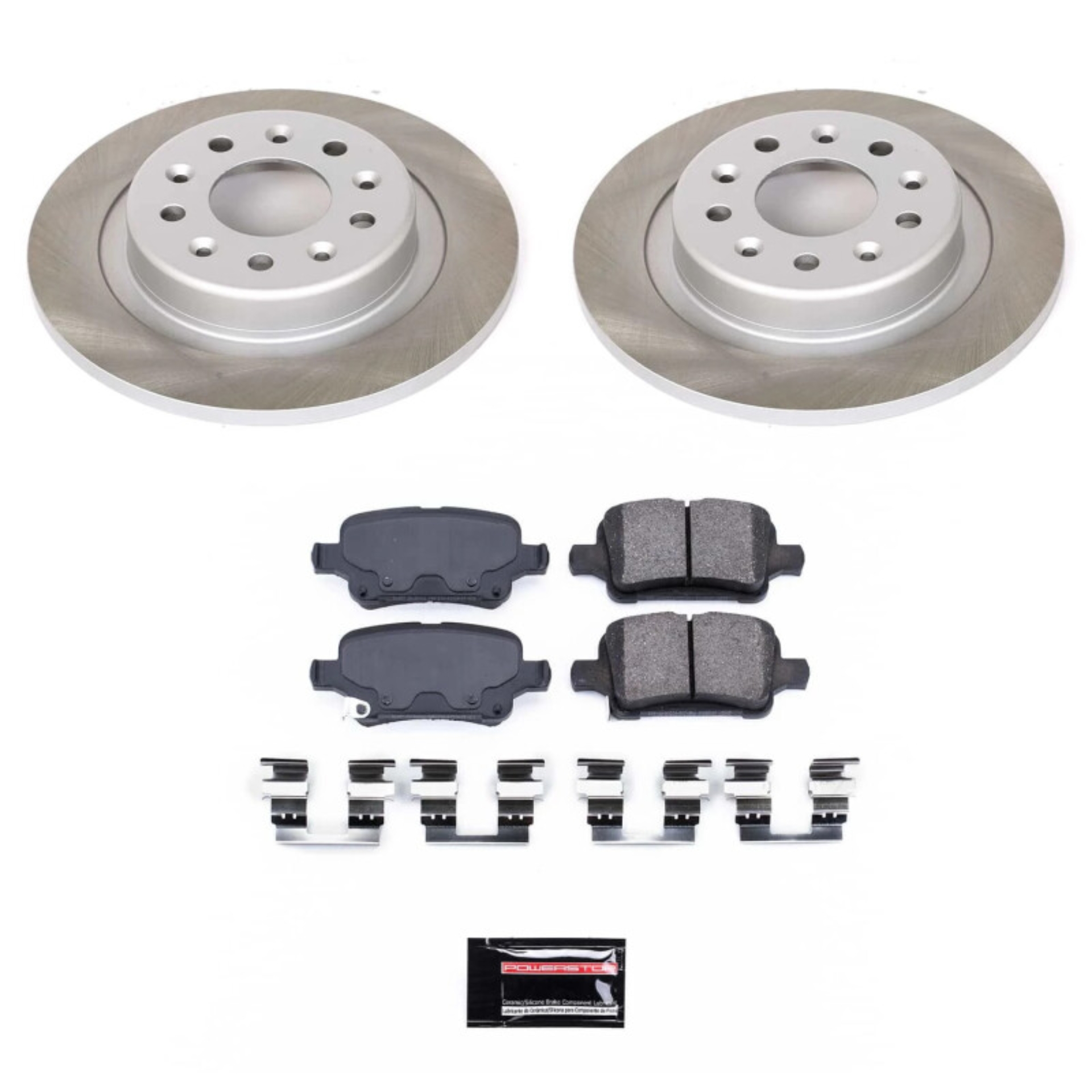Picture of Power Stop 18-20 GMC Terrain Rear Semi-Coated Rotor Kit