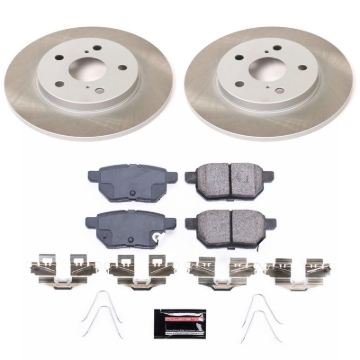 Picture of Power Stop 17-18 Toyota Corolla iM Rear Semi-Coated Rotor Kit