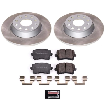 Picture of Power Stop 2009 Volkswagen Passat Rear Semi-Coated Rotor Kit