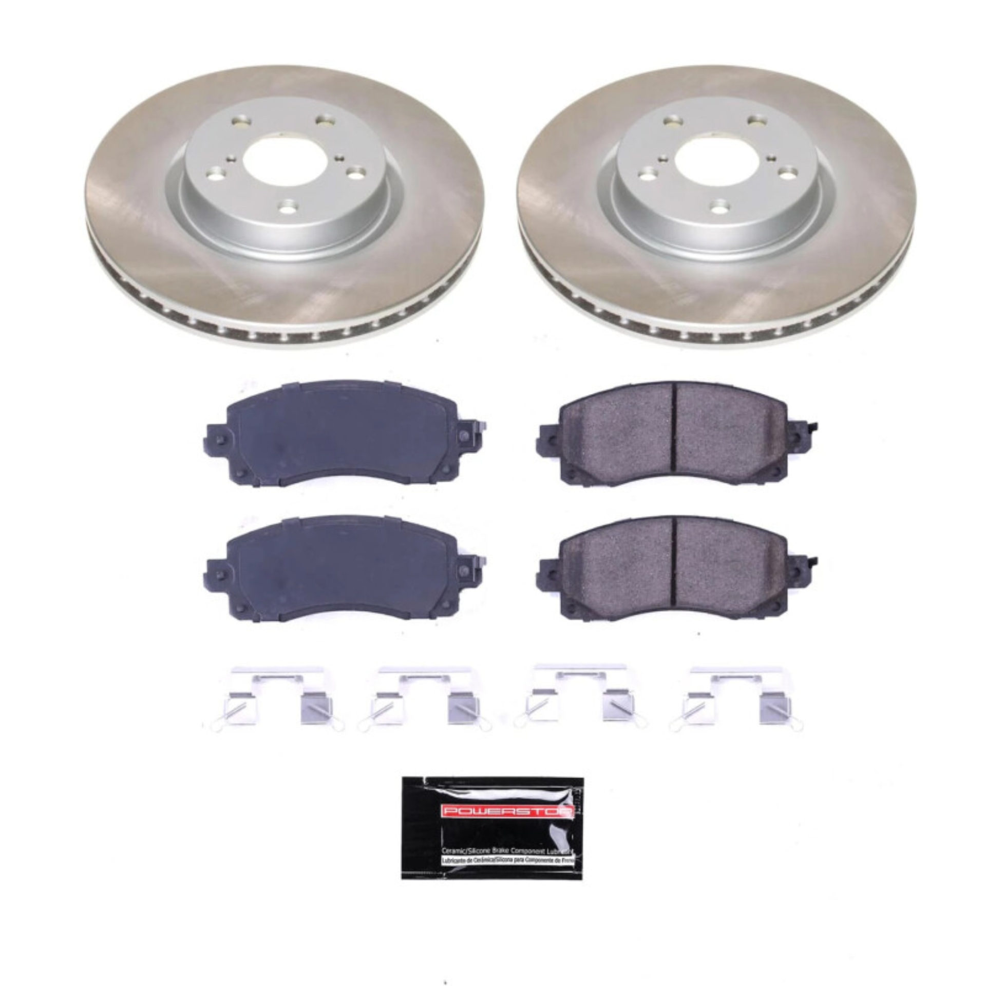 Picture of Power Stop 17-22 Subaru Impreza Front Semi-Coated Rotor Kit