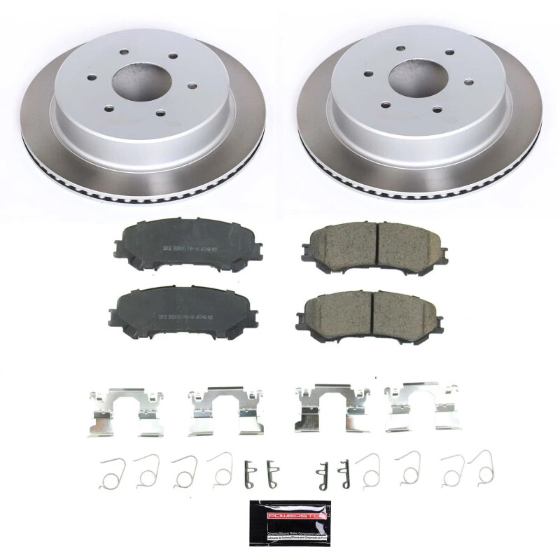 Picture of Power Stop 17-22 Nissan TITAN Rear Semi-Coated Rotor Kit