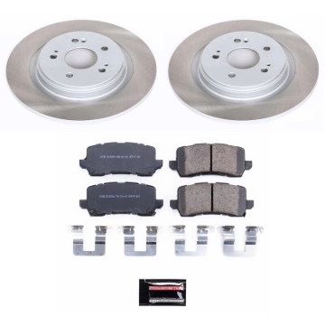 Picture of Power Stop 18-20 Honda Odyssey Rear Semi-Coated Rotor Kit