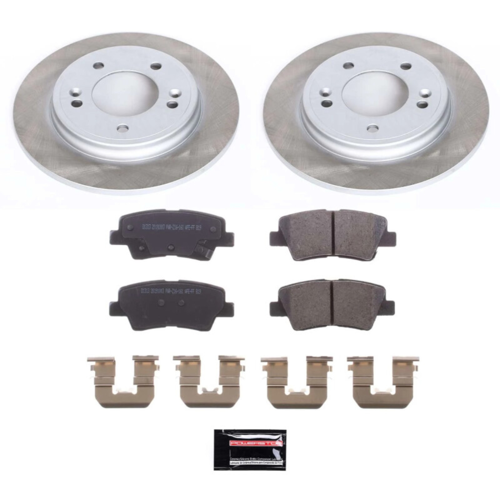 Picture of Power Stop 17-22 Kia Niro Rear Semi-Coated Rotor Kit