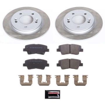 Picture of Power Stop 17-22 Kia Niro Rear Semi-Coated Rotor Kit