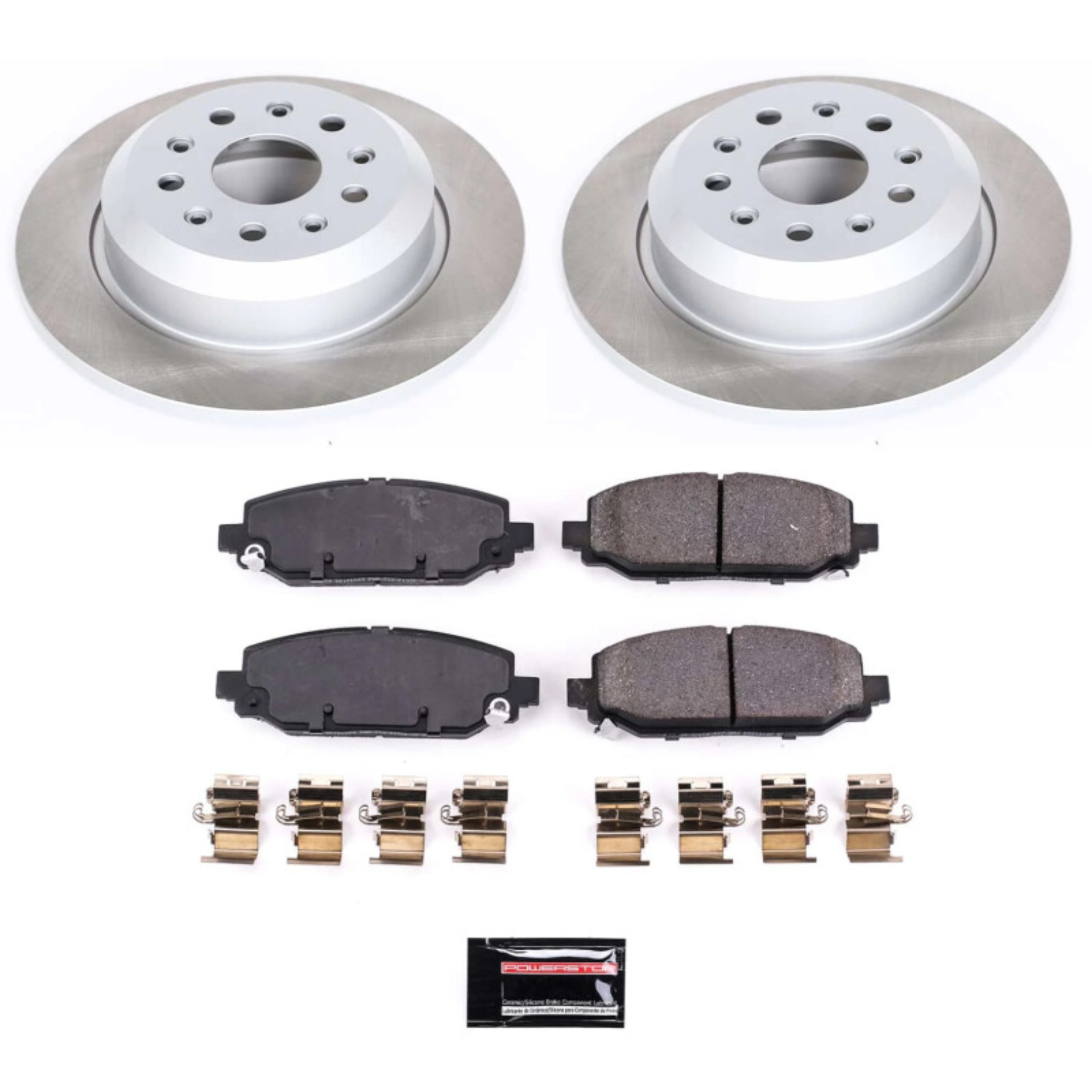 Picture of Power Stop 18-22 Jeep Wrangler Rear Semi-Coated Rotor Kit
