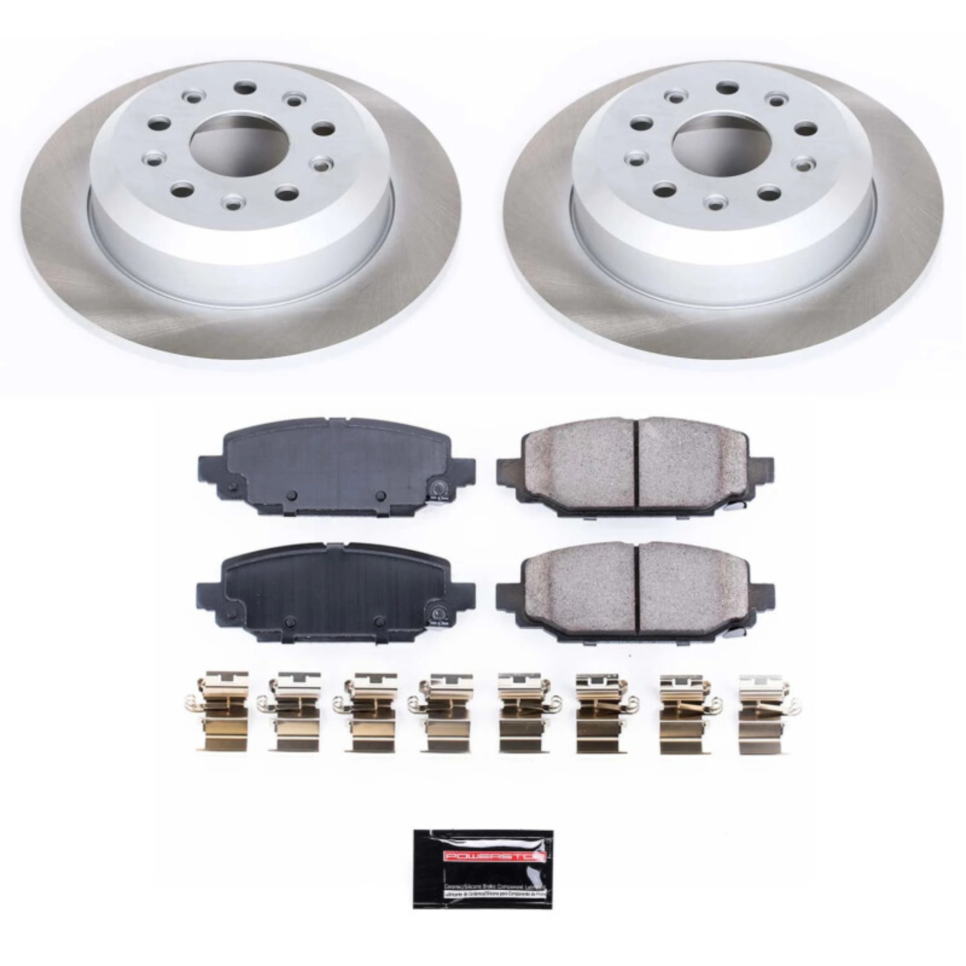Picture of Power Stop 18-22 Jeep Wrangler Rear Semi-Coated Rotor Kit