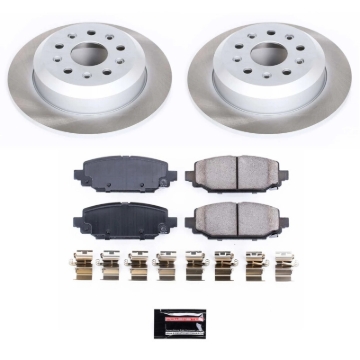 Picture of Power Stop 18-22 Jeep Wrangler Rear Semi-Coated Rotor Kit