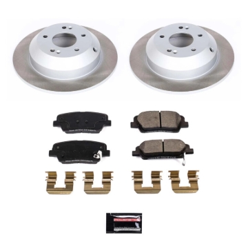 Picture of Power Stop 2019 Hyundai Santa Fe XL Rear Semi-Coated Rotor Kit