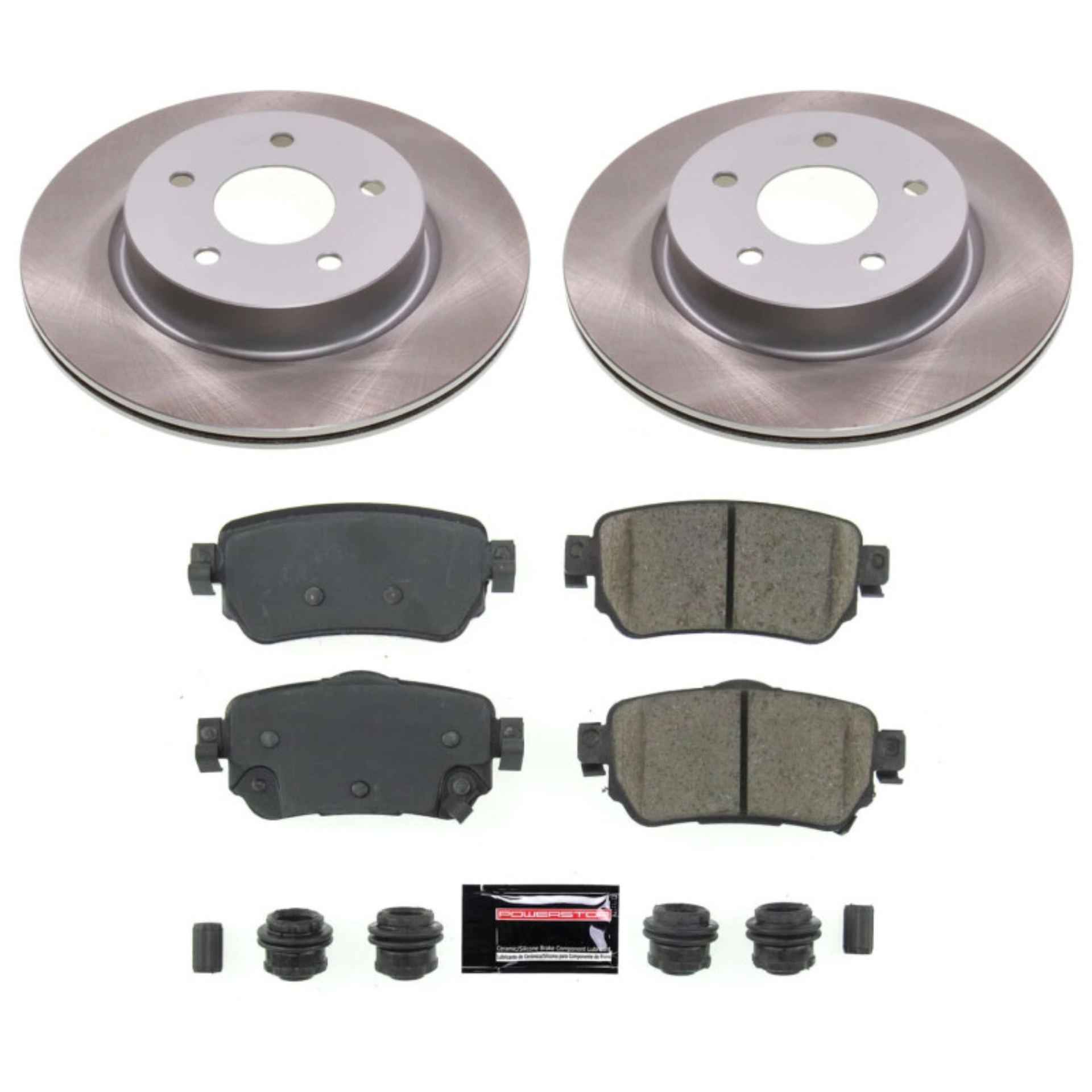 Picture of Power Stop 19-21 Nissan Rogue Sport Rear Semi-Coated Rotor Kit