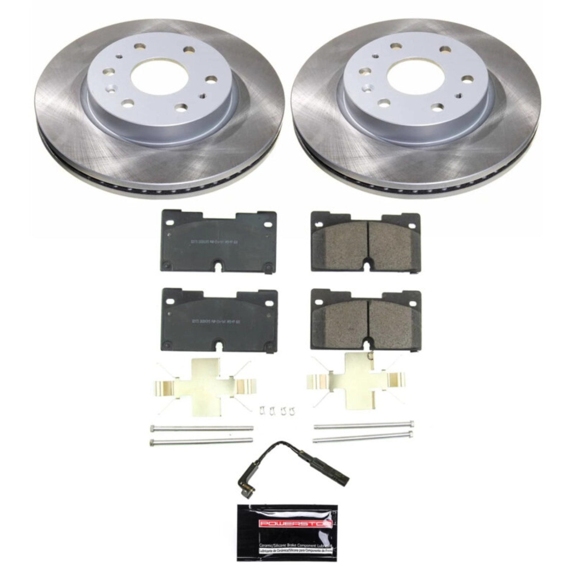 Picture of Power Stop 21-23 GMC Yukon XL Front Semi-Coated Rotor Kit