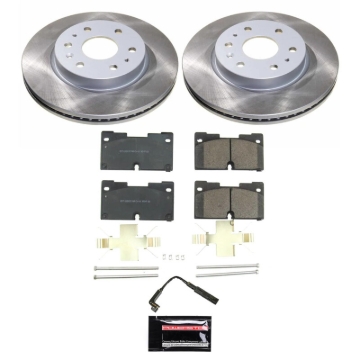 Picture of Power Stop 21-23 GMC Yukon XL Front Semi-Coated Rotor Kit