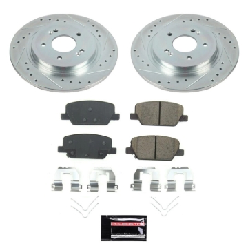 Picture of Power Stop 20-22 Kia Telluride Rear Semi-Coated Rotor Kit