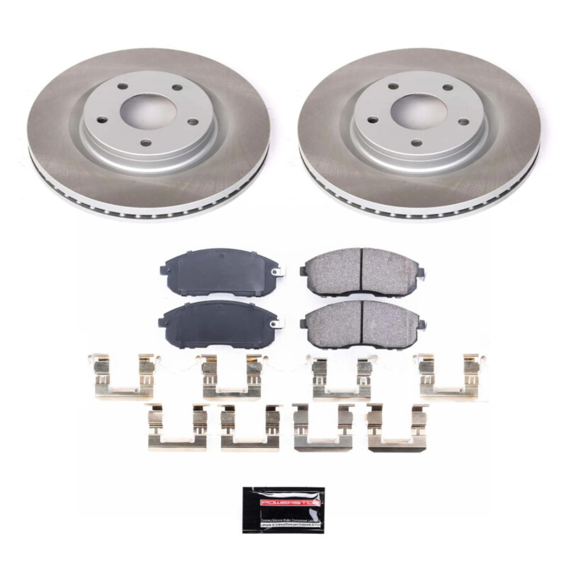 Picture of Power Stop 2019 Nissan Sentra Front Semi-Coated Rotor Kit