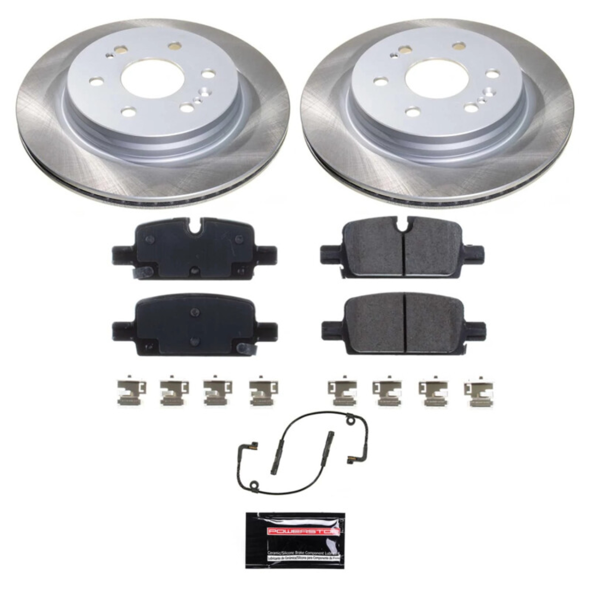 Picture of Power Stop 21-23 GMC Yukon XL Rear Semi-Coated Rotor Kit