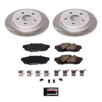 Picture of Power Stop 21-23 Toyota Venza Rear Semi-Coated Rotor Kit