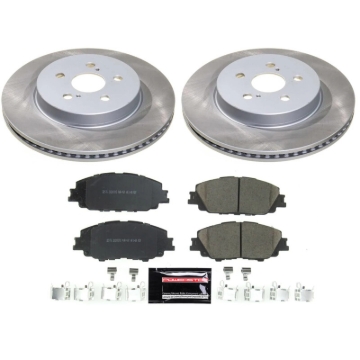 Picture of Power Stop 20-22 Toyota Prius Prime Front Semi-Coated Rotor Kit