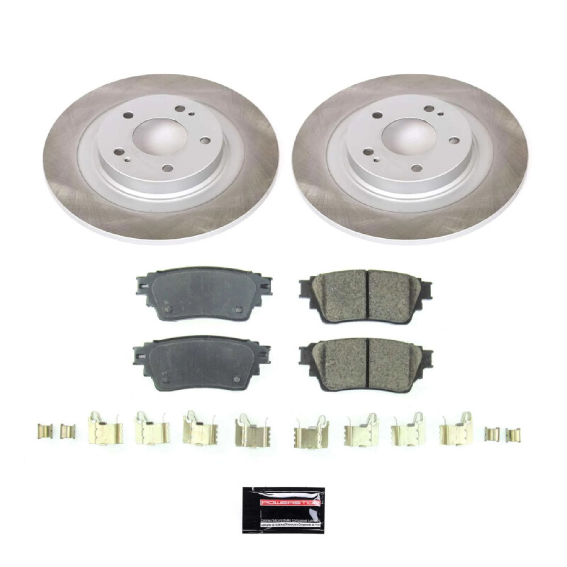 Picture of Power Stop 18-20 Mitsubishi Outlander PHEV Rear Semi-Coated Rotor Kit