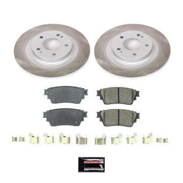 Picture of Power Stop 18-20 Mitsubishi Outlander PHEV Rear Semi-Coated Rotor Kit