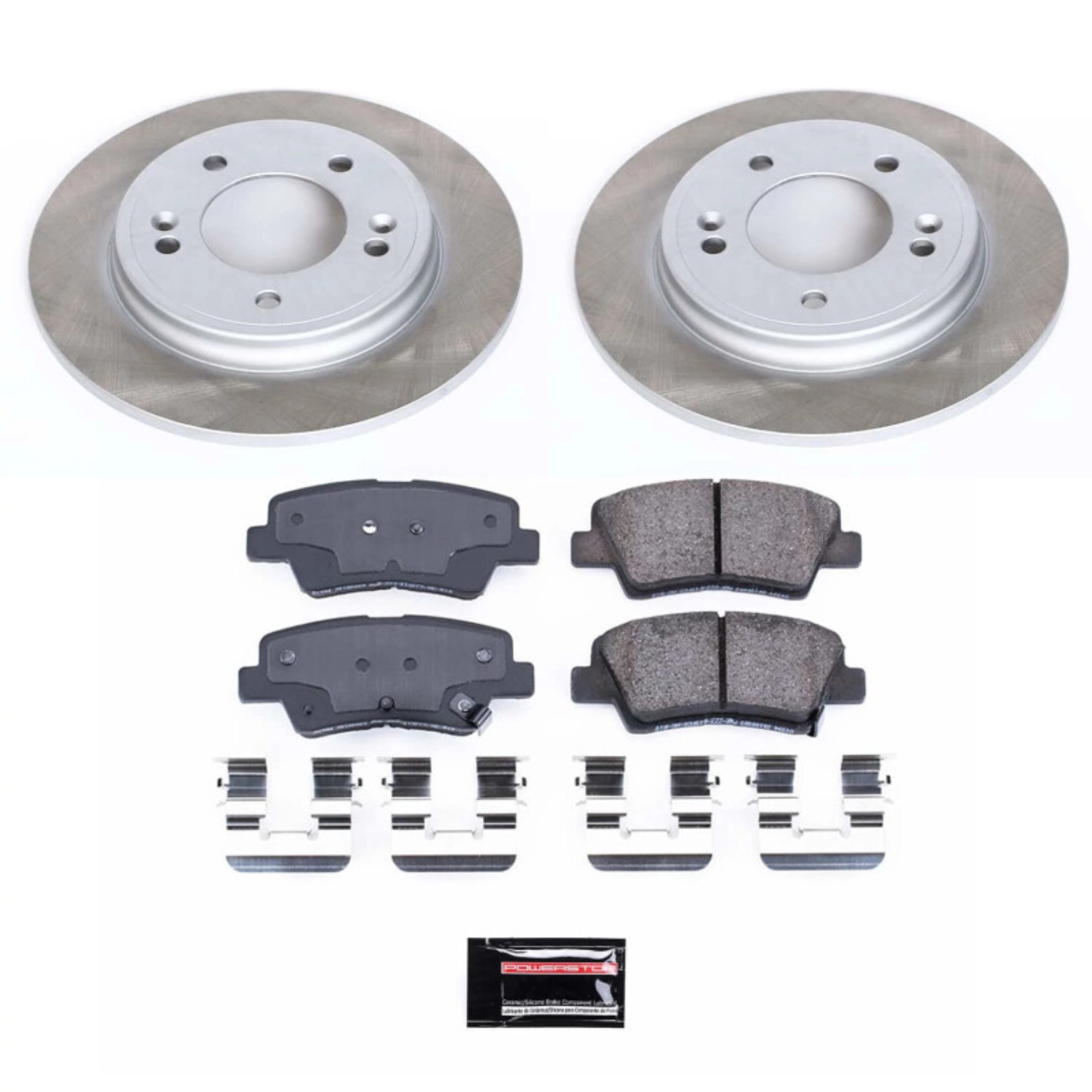 Picture of Power Stop 20-22 Kia Forte Rear Semi-Coated Rotor Kit
